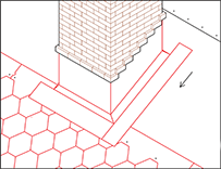 Монтаж верхней подъемной полосы