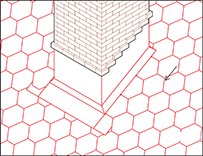 Крепление подъемных полос