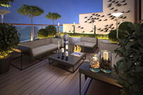 Эксплуатируемая плоская крыша