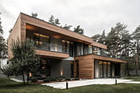 Проект дома с плоской кровлей