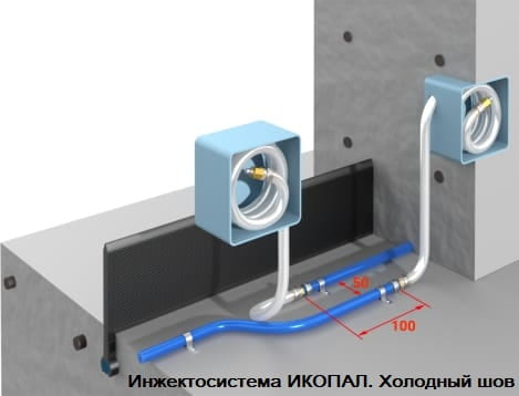 Инжектосистема ИКОПАЛ. Холодный шов